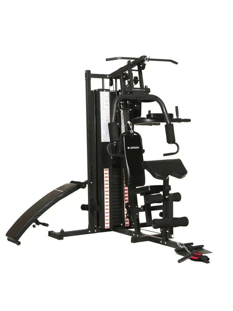 Aparat multifuncțional Orion Classic L2 cu bancă — 73 kg greutăți, până la 150 kg