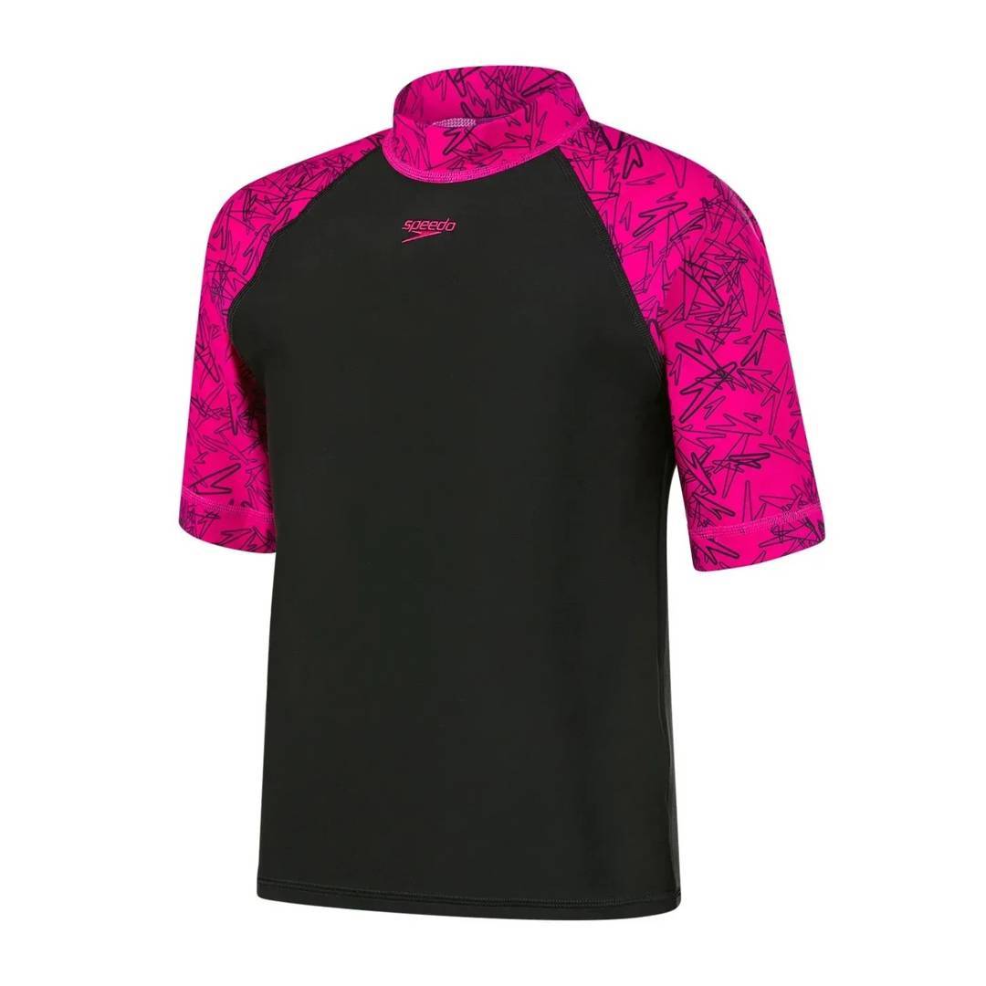 Kinder-Schwimmshirt Speedo Boom Rash — UPF 50+