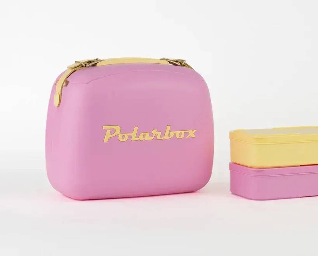 Kühlbox Polarbox Retro 6 L — mit 2 Speisedosen