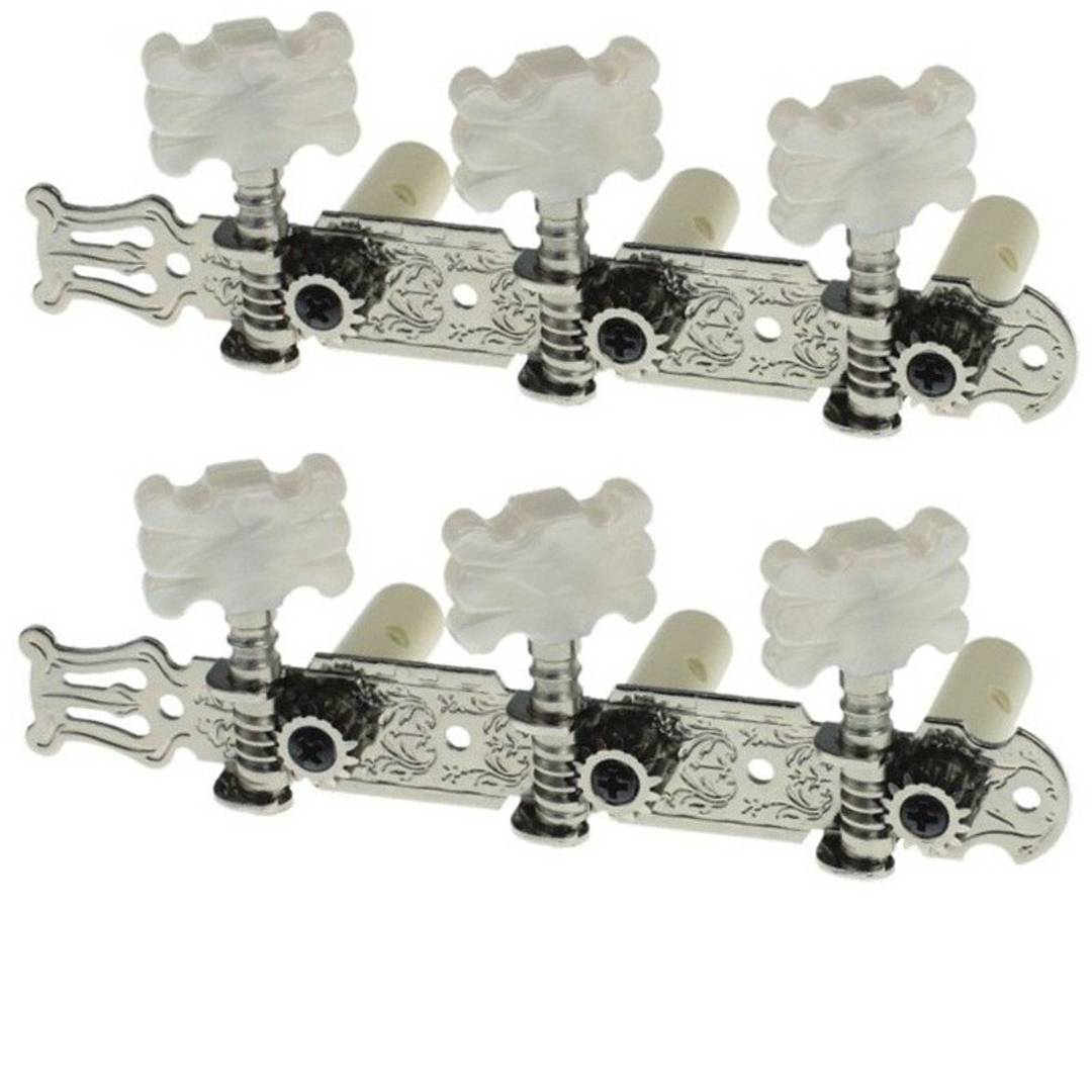 Cheițe pentru chitară clasică Alice AFD-018C, argintii, set 3+3