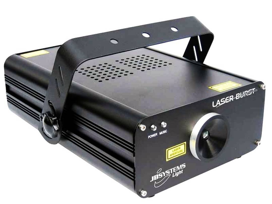 JB Systems Laser Burst RGY laser 40 mW verde + 80 mW roșu