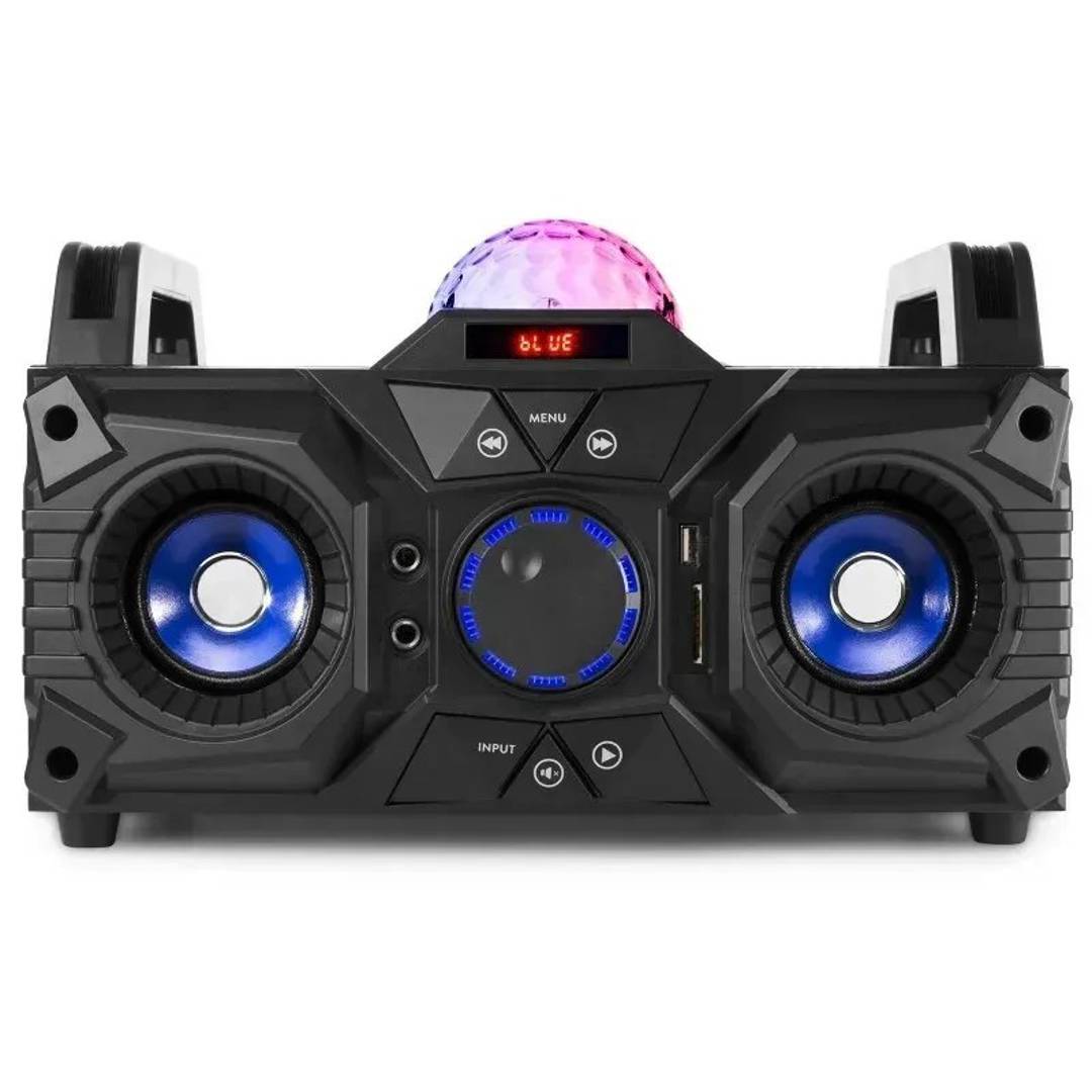 Fenton KAR100 karaoke speaker, 100 W, with microphone and battery