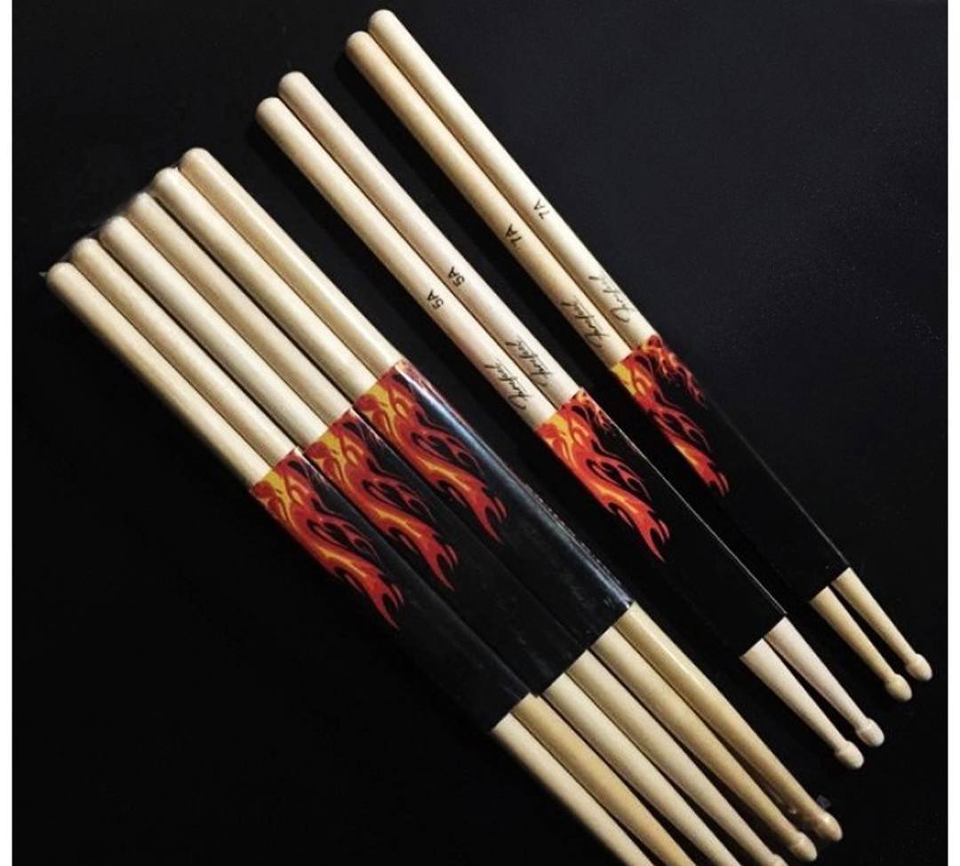 Ahorn-Drumsticks 5A / 7A / 5B, einzeln und im 12-Paar-Paket (DS003)