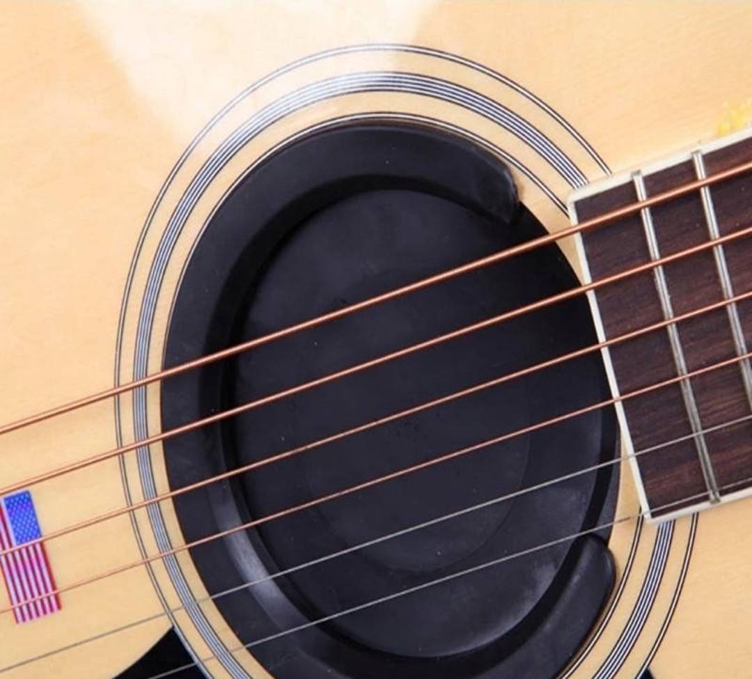 Schallloch-Abdeckung für Akustikgitarre Alice A048, 41"–42"