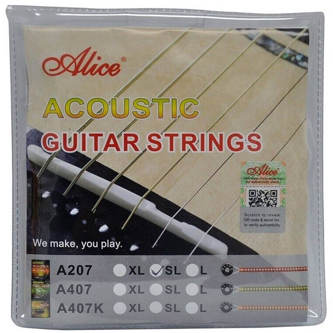 Corzi pentru chitară acustică Alice A207SL