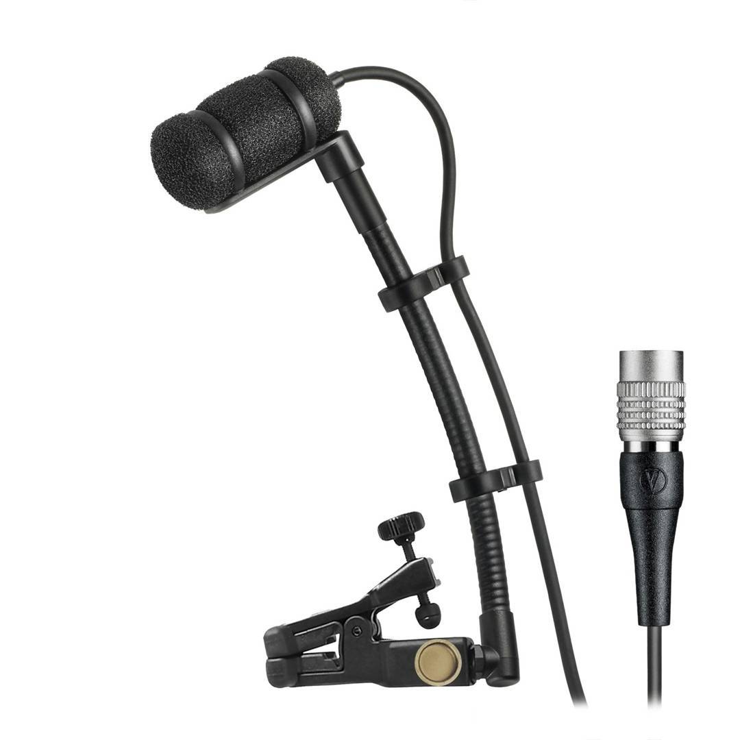 Audio-Technica ATM350UcW wireless condenser instrument microphone