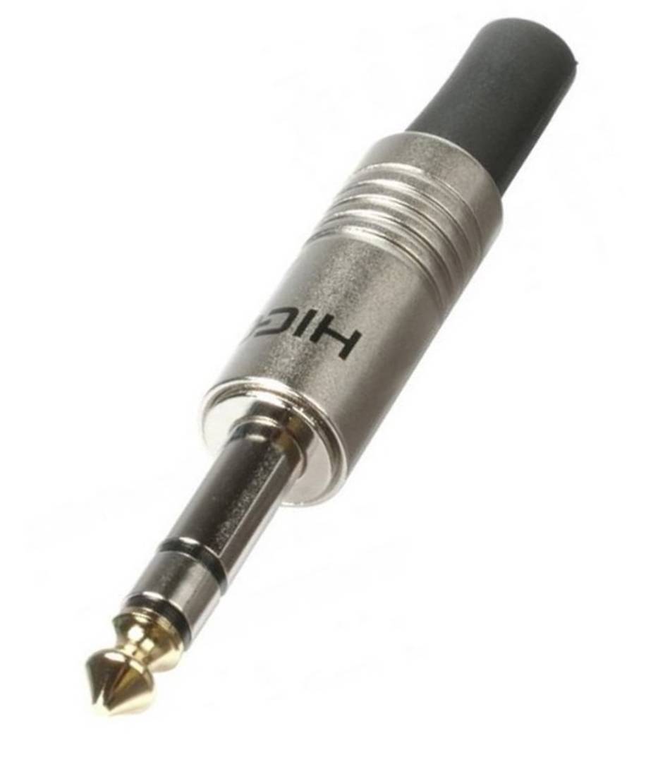 Hicon HI-J63S01 6.3 mm stereo jack connector