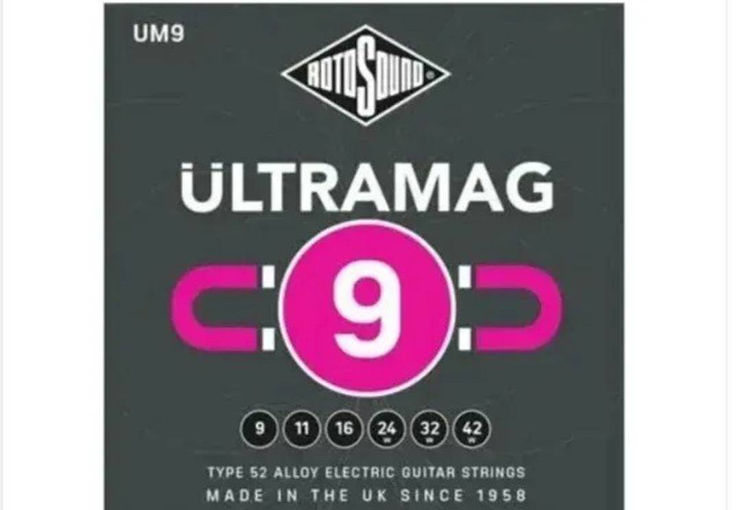 Žice za električnu gitaru Rotosound Ultramag UM9, 009–042