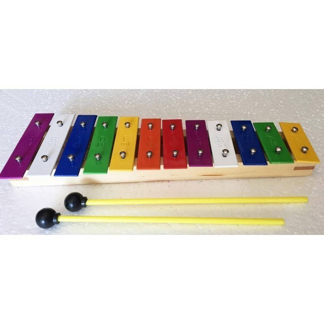 Egysoros metallofon fa tartóval (P163)