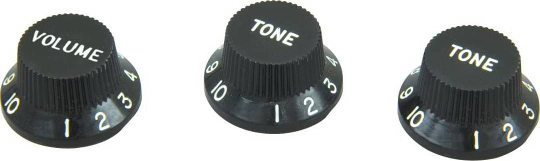Capace pentru potențiometre DiMarzio DM2111 pentru Strat, set de 3 buc.