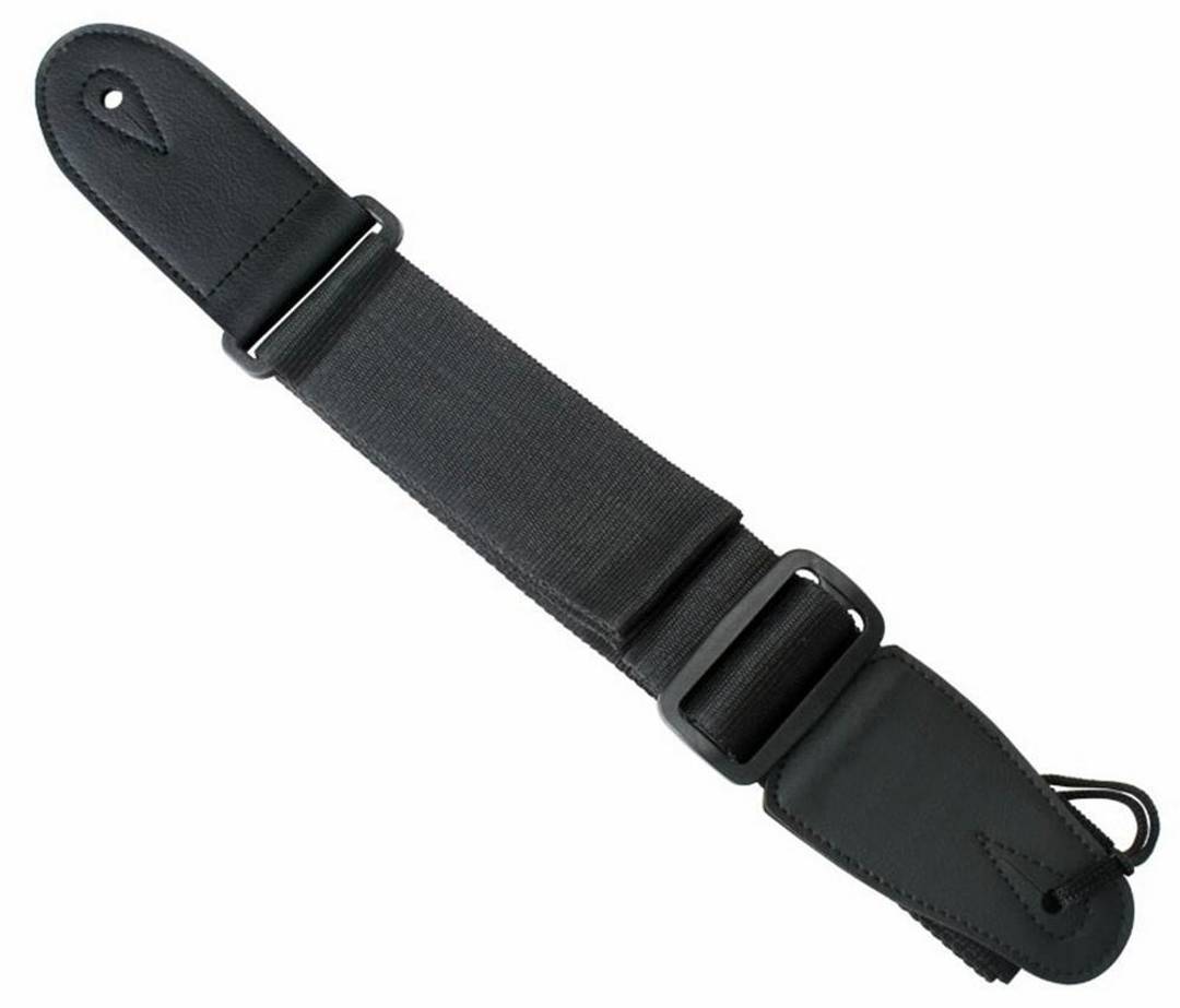 Fekete gitárheveder csattal, 5 cm (CXST029)