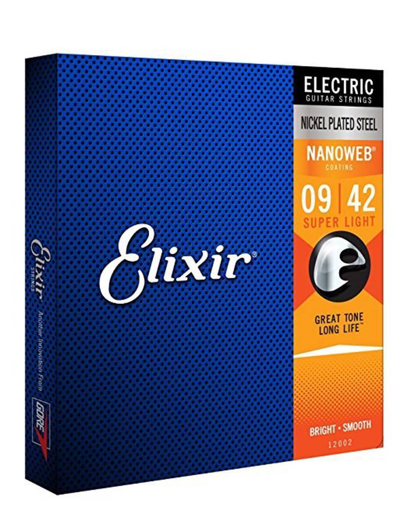 Elixir Nanoweb elektromosgitár-húrok, nikkelezett acél
