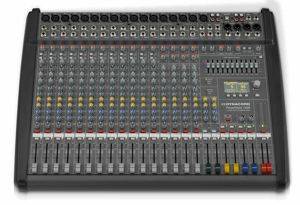 Dynacord PowerMate 1600-3 Powermixer, 16 Kanäle, 2 × 1000 W — Zaječar