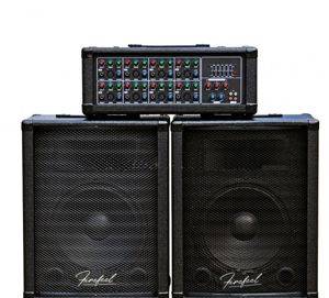 Озвучителна система: миксер 2 × 400 W и 2 тонколони 200 W (AM044) — Zaječar