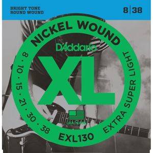 Corzi pentru chitară electrică D'Addario EXL Nickel Wound — Zaječar