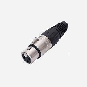 3-pin XLR connector, female or male (SA259 / SA260) — Zaječar