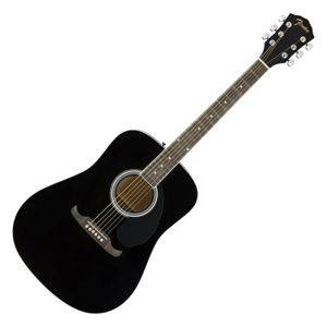 Fender FA-125 Dreadnought akusztikus gitár, fekete — Zaječar
