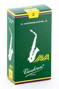 Тръстики за алт саксофон Vandoren Java (2, 2½) — Zaječar