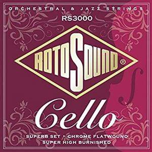 Rotosound RS3000 króm lapos tekercselésű csellóhúrok — Zaječar