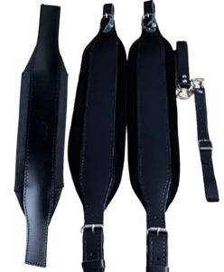 Bőrszíjkészlet 120–140 basszusos harmonikához, 10 cm (S5610) — Zaječar