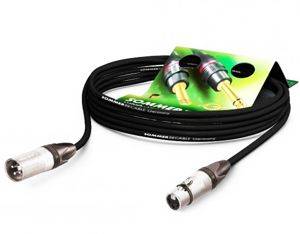 Sommer Club Series MKII CSMF microphone cable, Neutrik, 5 m, black — Zaječar