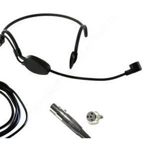Kondenzátoros headset mikrofon mini XLR csatlakozóval (WL-555) — Zaječar