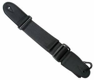 Schwarzer Gitarrengurt mit Schnalle, 5 cm (CXST029) — Zaječar