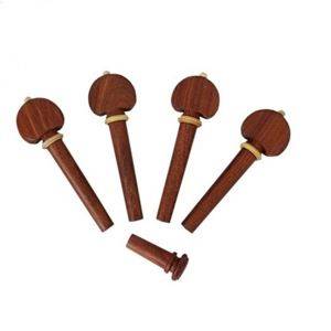 Rosewood violin pegs, set of 4 + endpin (SAČ011) — Zaječar