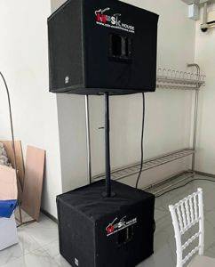 Dynacord Forum Line Komplettset: 4 × F12CWH, 4 × F17 PWH, XA1, XA2600 — Zaječar