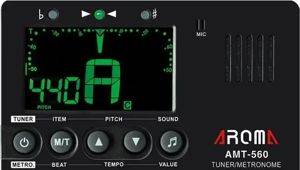 Digitales chromatisches Stimmgerät und Metronom Aroma AMT-560 — Zaječar