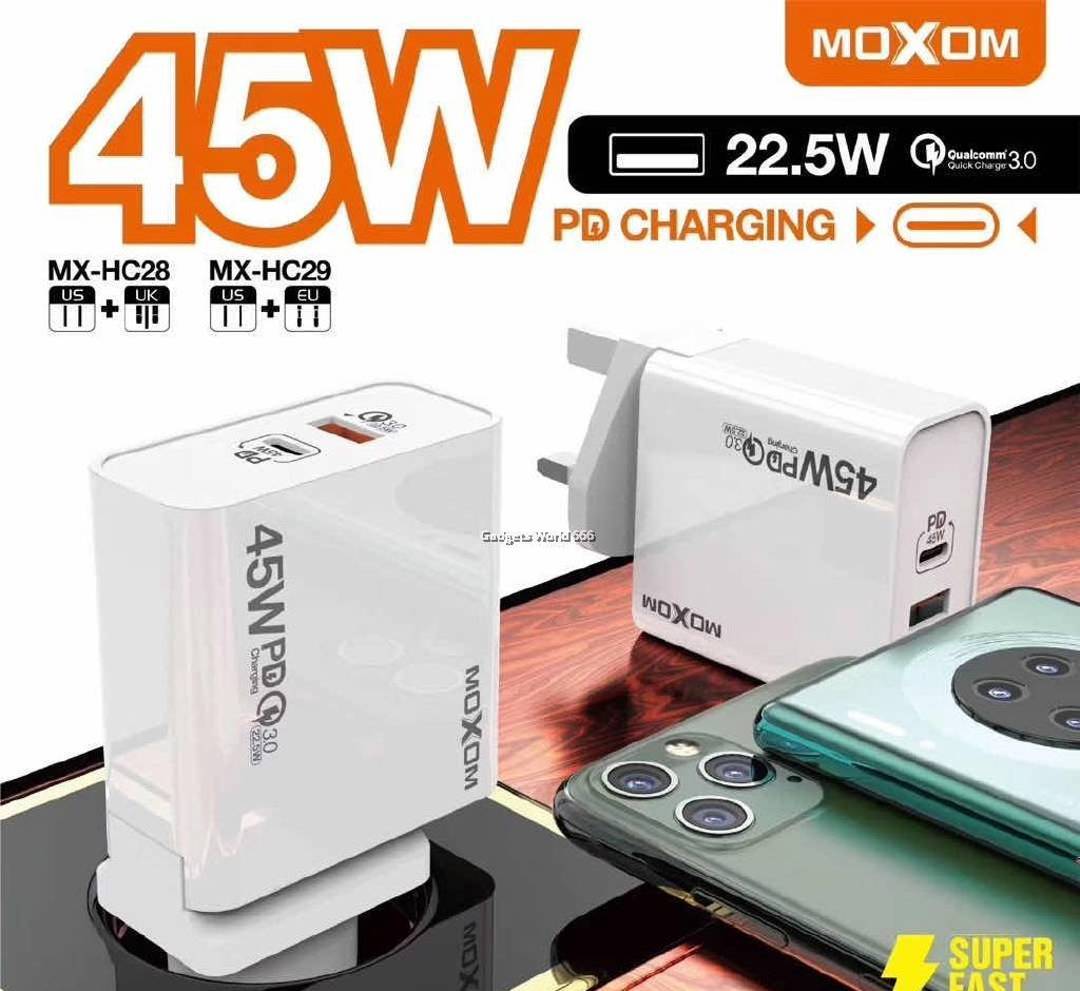Зарядно устройство Moxom MX-HC29 45 W