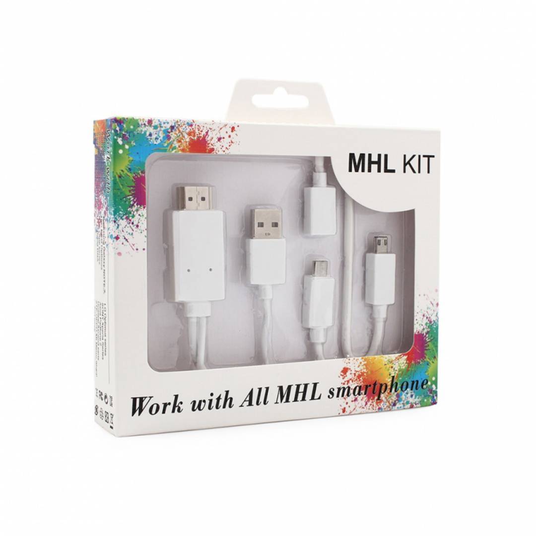 Kabel MHL Micro USB → HDMI