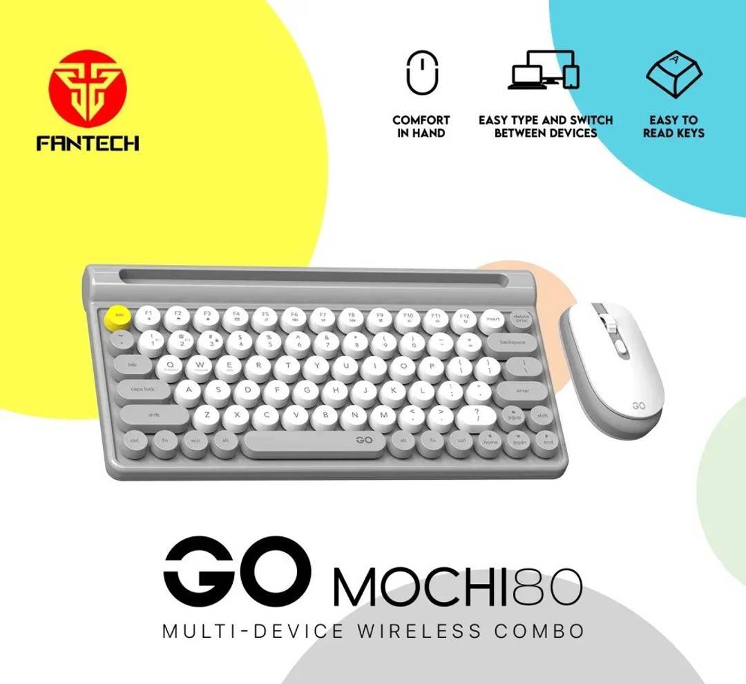 Безжичен комплект клавиатура и мишка Fantech WK-897 GO за iPad