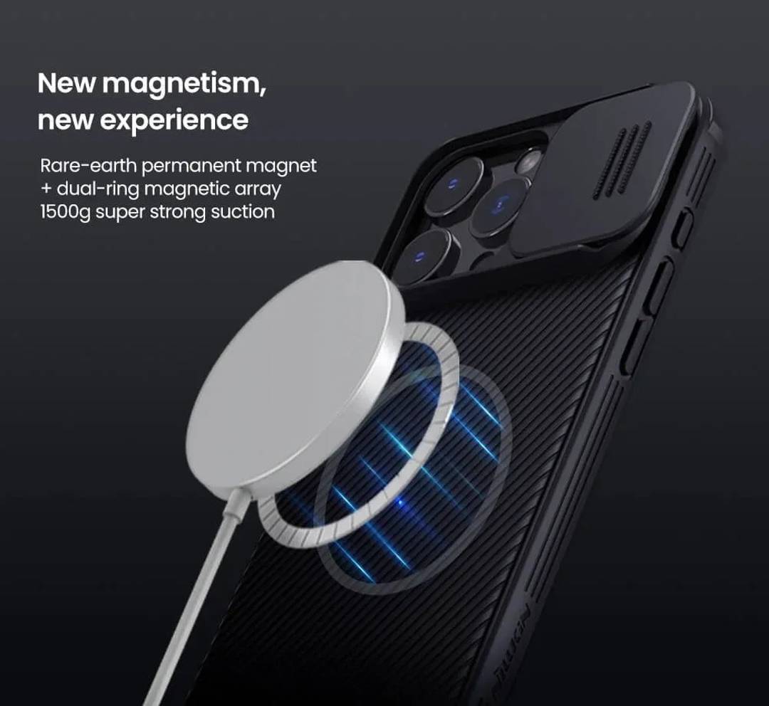 Калъф Nillkin CamShield Pro Magnetic за iPhone