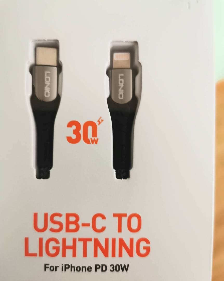 USB-Kabel für iPhone USB-C → Lightning 30 W