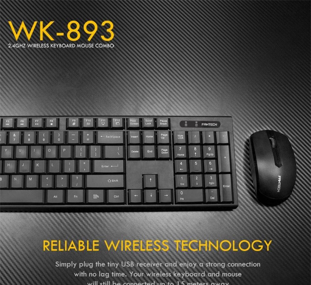 Kabelloses Tastatur-Maus-Set Fantech WK-893