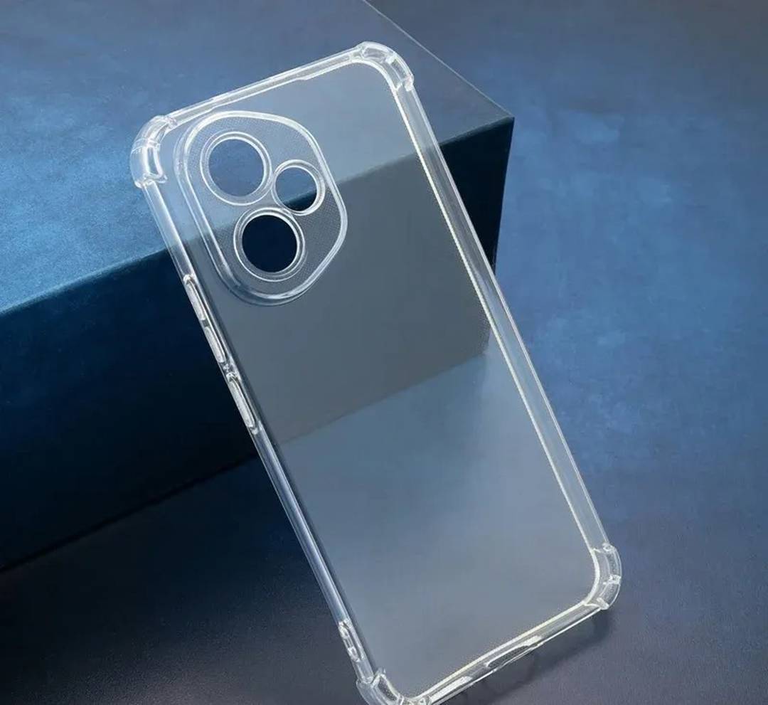 Transparente Silikonhülle Crashproof für Honor