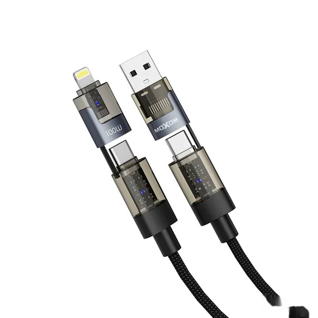 USB-Kabel Moxom MX-CB364 100 W 1 m