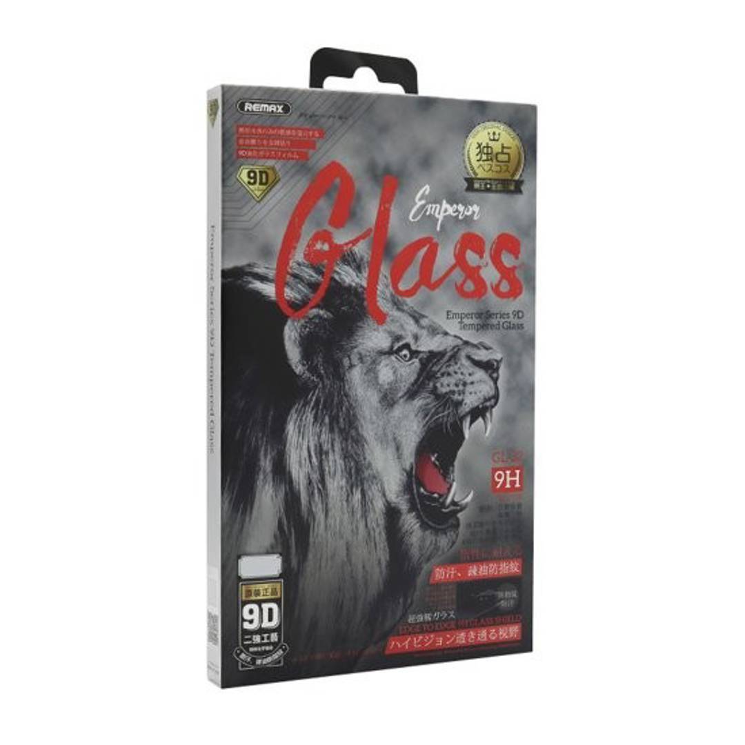 9D edzett üveg kijelzővédő Remax Emperor (iPhone)