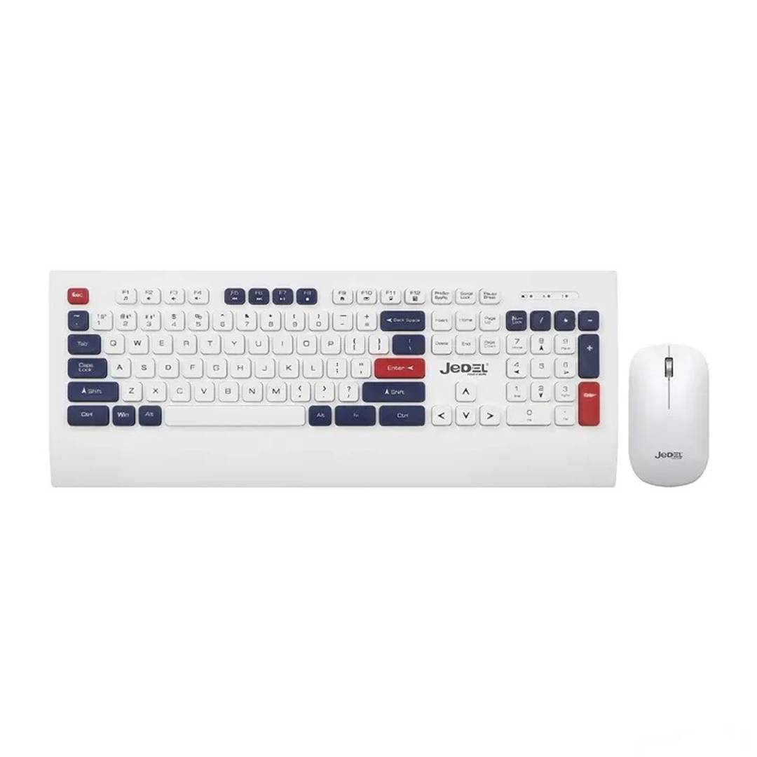 Set wireless tastatură și mouse Jedel WS671