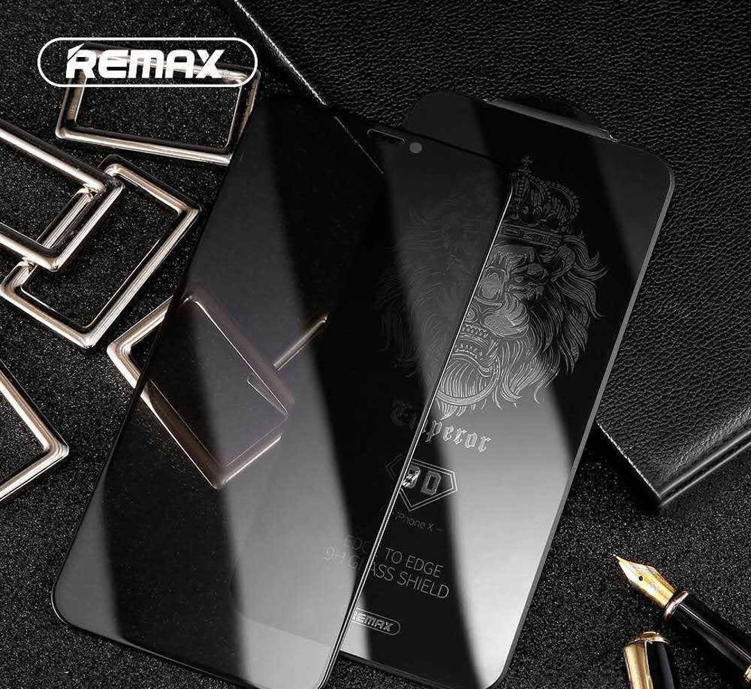 Tempered glass screen protector Remax Emperor 9D for iPhone