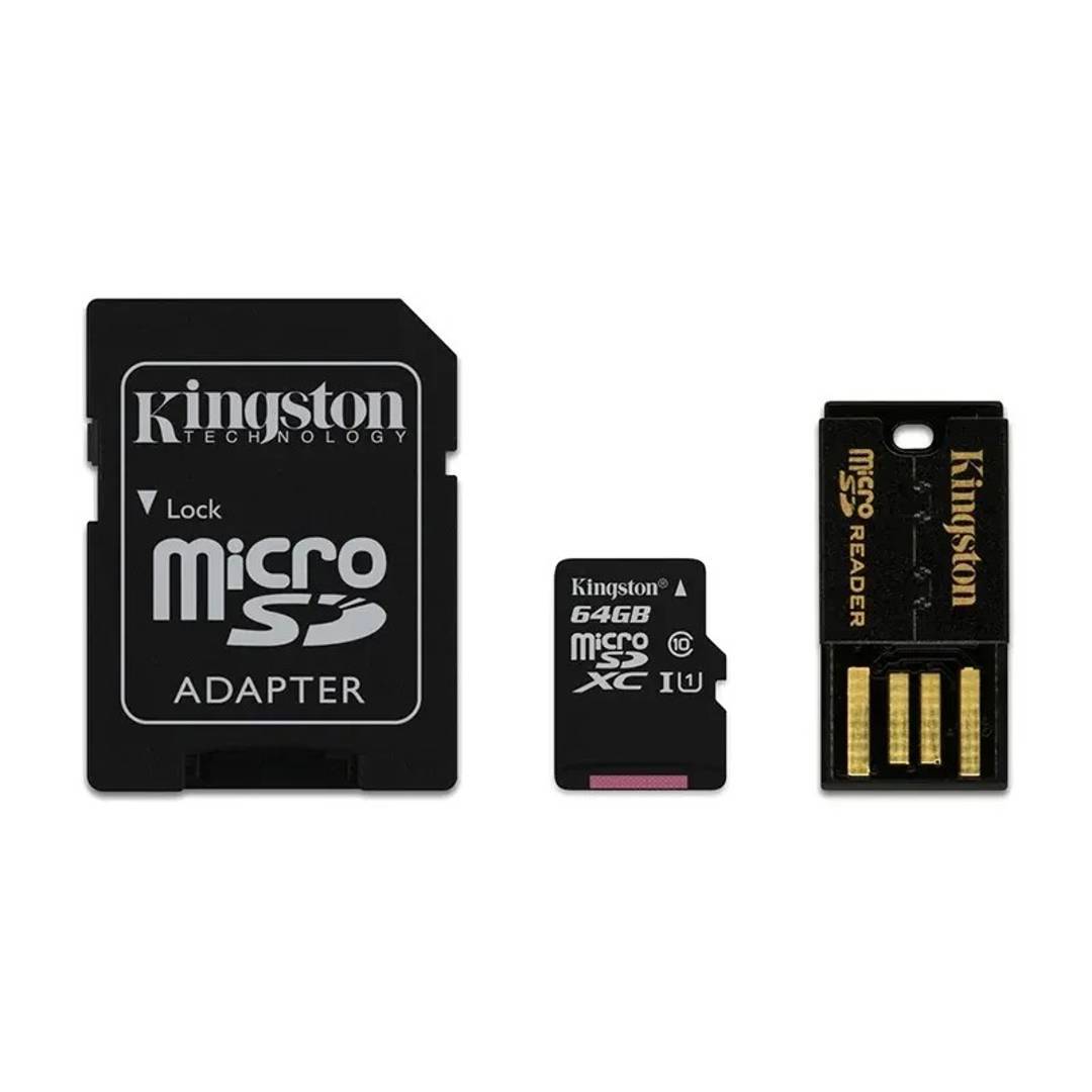 Speicherkarte Kingston Mobility Kit microSD 64 GB MBLY10G2/64GB