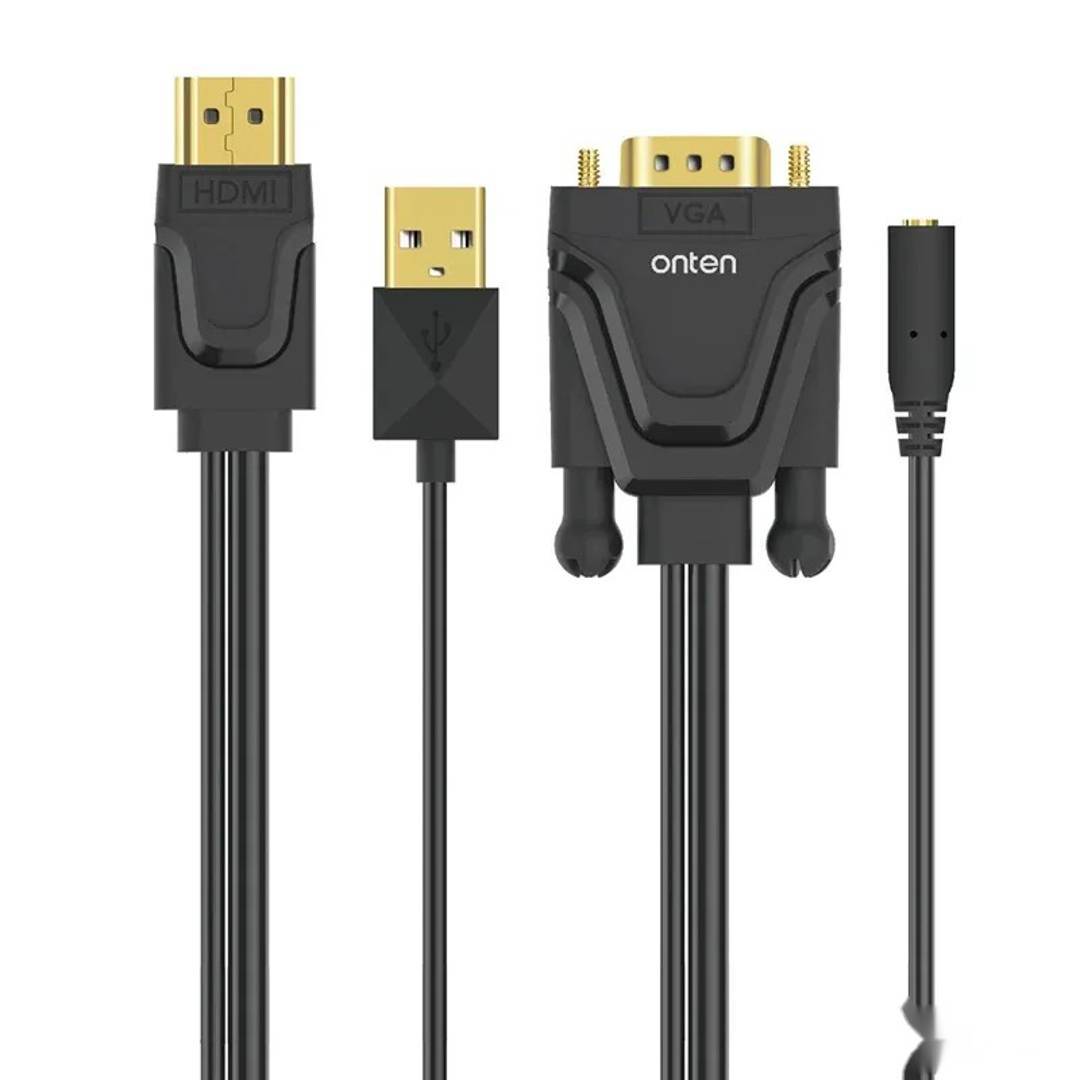 Adaptor Onten OTN-5137 HDMI → VGA 1.8 m