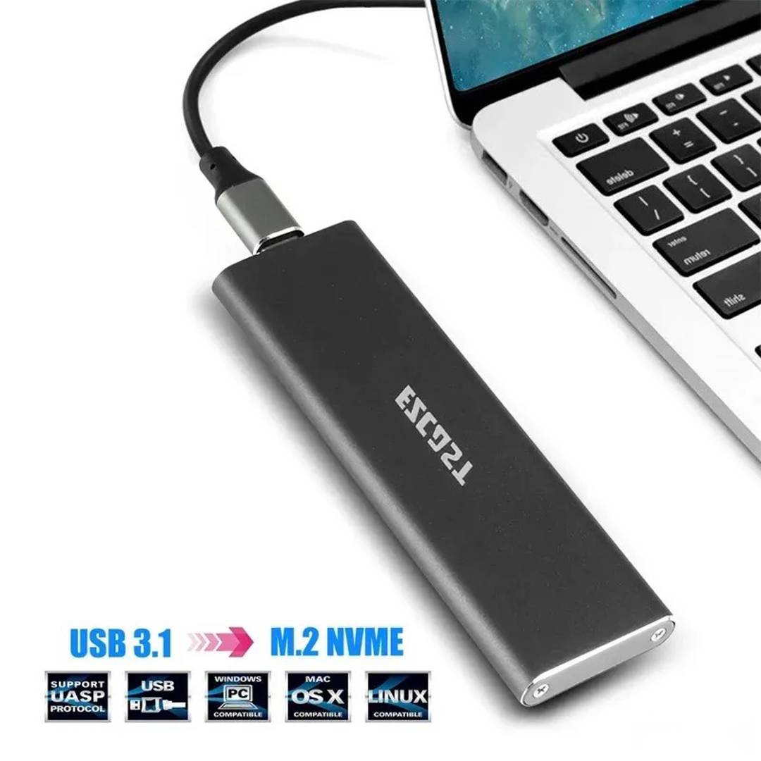 Адаптер за M.2 NVMe SSD USB-C 3.1 Gen 2