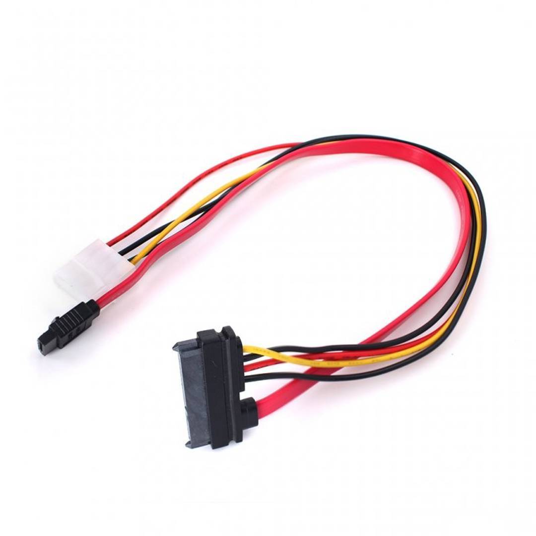 SATA-Verlängerungskabel JWD-AD40 7+15 pin 30 cm