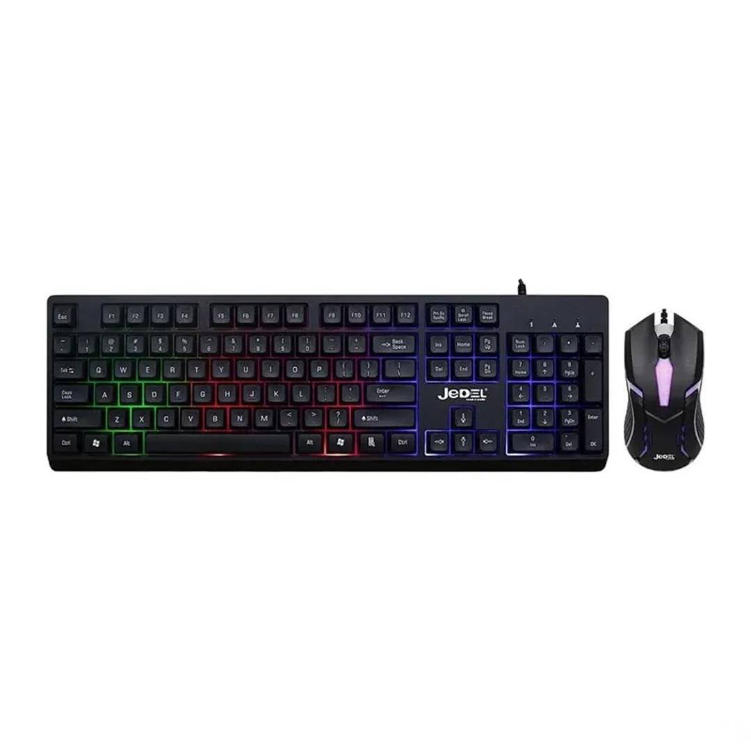 Gaming-Set aus Tastatur und Maus Jedel