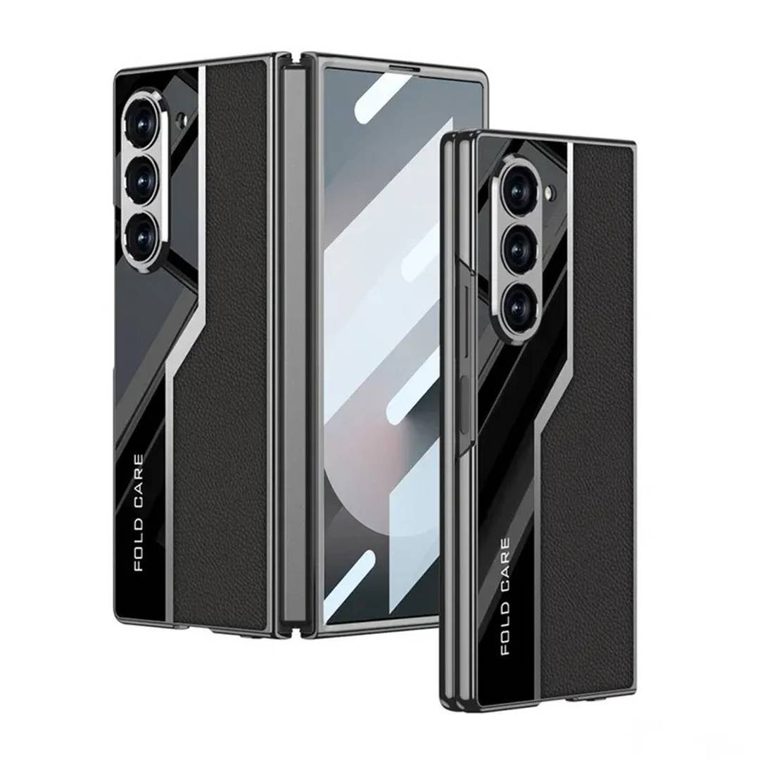 Case Leather Style for Samsung Galaxy Z Fold 6