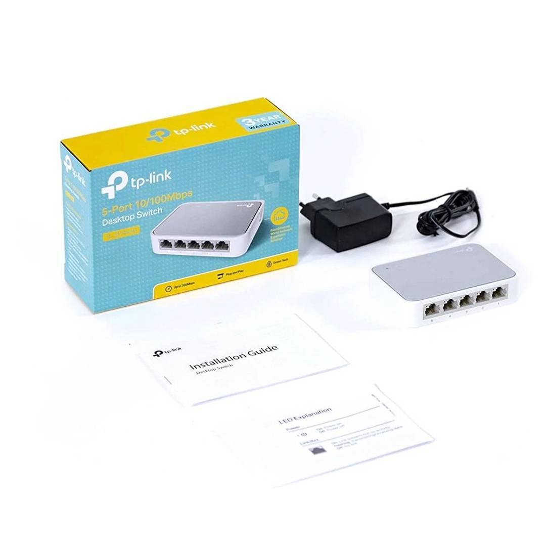 Mrežni preklopnik TP-Link TL-SF1005D 5× 10/100 Mbps