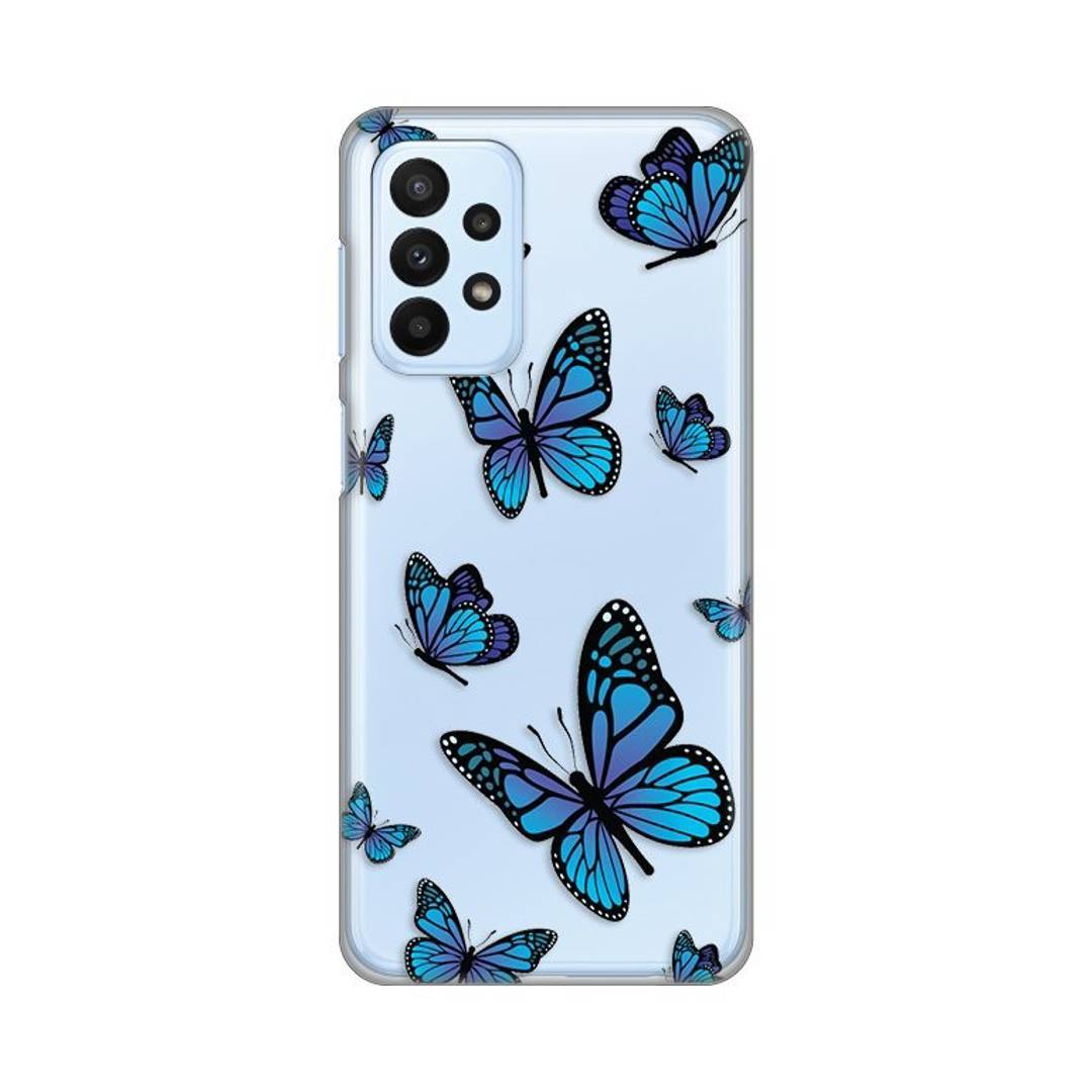 Husă Blue Butterfly pentru Samsung Galaxy A23 4G