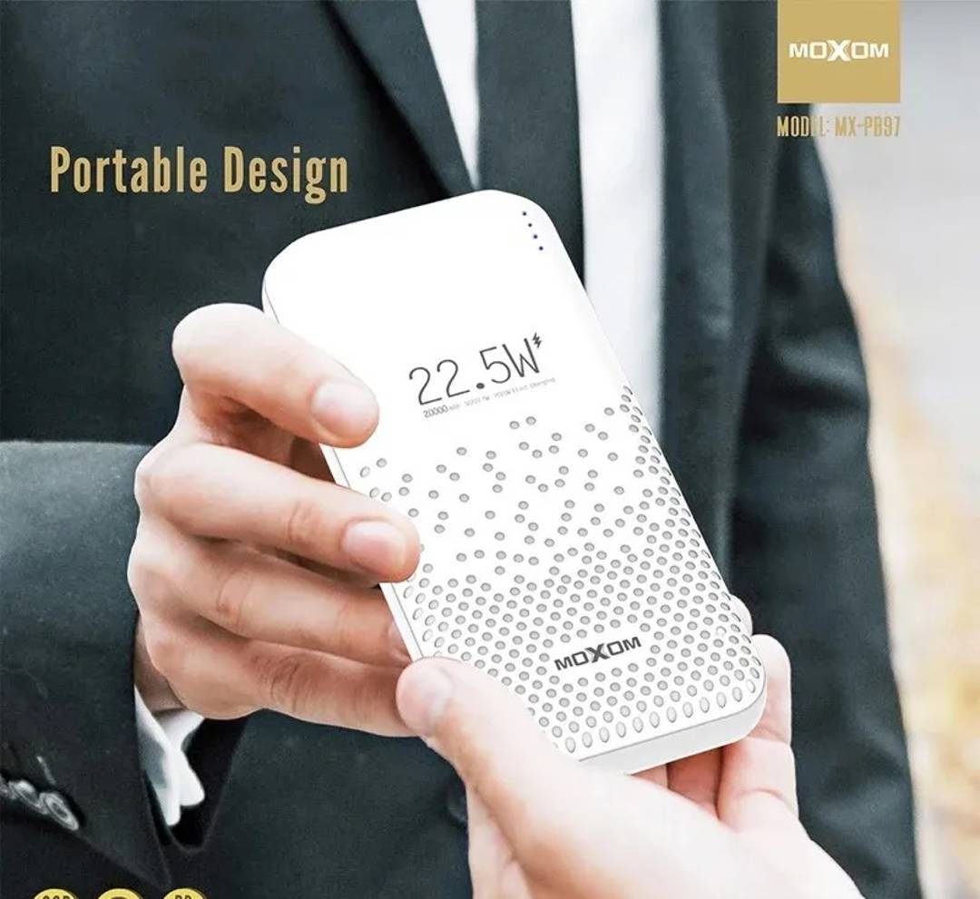 Power bank Moxom MX-PB97 20000 mAh 22.5 W